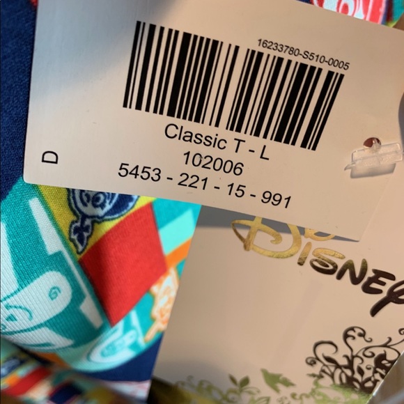 NWT LuLaRoe Large Disney Classic T - Picture 2 of 2